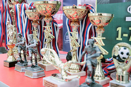 Награждение призеров Летнего чемпионата ,а так же чемпионатов Березовой рощи 5х5 и 7х7