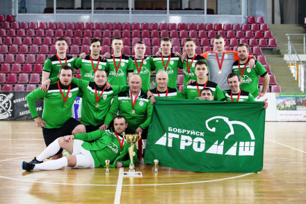Определились призёры Чемпионата Могилёвской области по мини-футболу 2021 года
