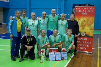 «Ришелье» стал 2-кратным чемпионом Одессы в категории 60+
