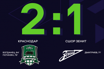 «Краснодара» одержал волевую победу в 13-м туре ЮФЛ-1