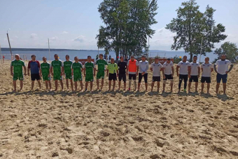 На Центральном пляже состоялись матчи 2 тура Чемпионата Ульяновской области