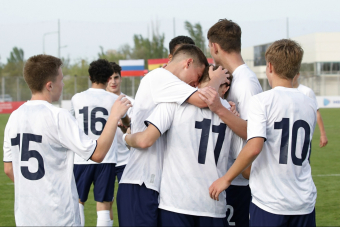 Юношеская сборная России U-16 одержала вторую победу на турнире развития УЕФА