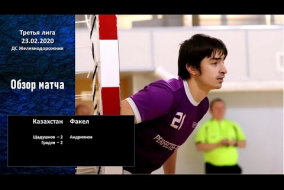 Третья лига 2019/20. Казахстан - Факел 4:1