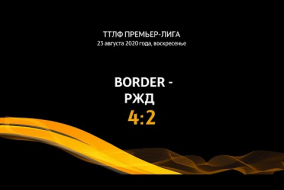 23.08.2020. Border - РЖД - 4:2