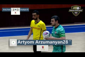 Army Food 2 : 5 Proshyan FC INTER CUP 2021 , GROUP B (1 Tour)