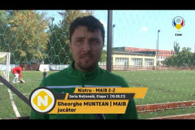 (Interviu) Gheorghe MUNTEAN, jucător MAIB (19.09.21) Seria Națională, etapa 1