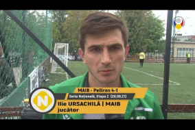 (Interviu) Ilie URSACHILĂ, jucător MAIB (26.09.21) Seria Națională, etapa 2