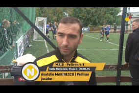 (Interviu) Anatolie MARINESCU, jucător Pelliron (26.09.21) Seria Națională, etapa 2