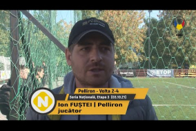 (Interviu) Ion FUȘTEI, jucător Pelliron (03.10.21) Seria Națională, etapa 3