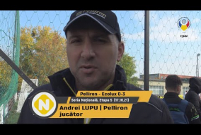 (Interviu) Andrei LUPU, jucător Pelliron (17.10.21) Seria Națională, etapa 5