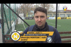 (Interviu) Gheorghe MUNTEAN, jucător maib (07.11.21) Seria Națională, etapa 8