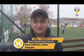 (Interviu) Dorel CRISTEA, manager Volta (14.11.21) Seria Națională, etapa 9