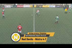 (Rezumat) Red Devils - Nistru 4-7 (14.11.21) Seria Națională, etapa 9