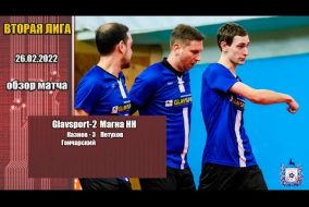 Вторая лига 2021/22. Glavsport-2 - Магна НН 4:1