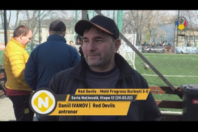 (Interviu) Daniil IVANOV, antrenor Red Devils (20.03.2022) Seria Națională, etapa 12