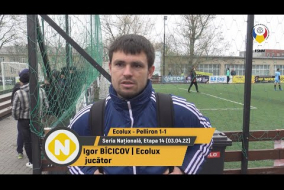 (Interviu) Igor BÎCICOV, jucător Ecolux (03.04.2022) Seria Națională, etapa 14