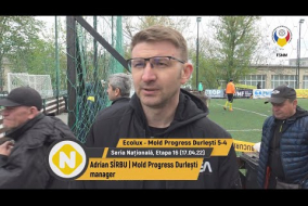 (Interviu) Andrian SÎRBU, manager Mold Progress Durlești (17.04.22) Seria Națională, etapa 16