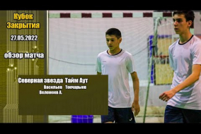 Кубок Закрытия сезона 2021/22. Северная звезда - Тайм Аут 2:1