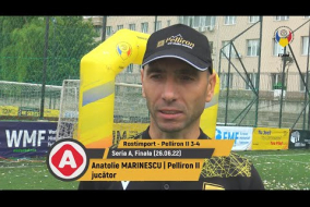 (Interviu) Anatolie MARINESCU, jucător Pelliron II (26.06.22) Seria A, Play-off, Finala