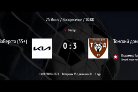FC KiaВерста — Томский Дом (35+) 25.06