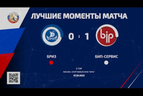 Лучшие моменты матча Бриз – БИП-Сервис – 0:1 (0:0)