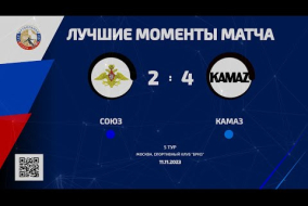 Лучшие моменты матча Союз – КАМАЗ – 2:4 (0:3)