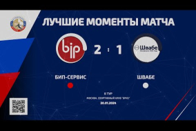 Лучшие моменты матча БИП-Сервис – Швабе – 2:1 (0:0)