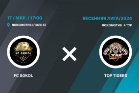 FC SOKOL-:-Top Tigers